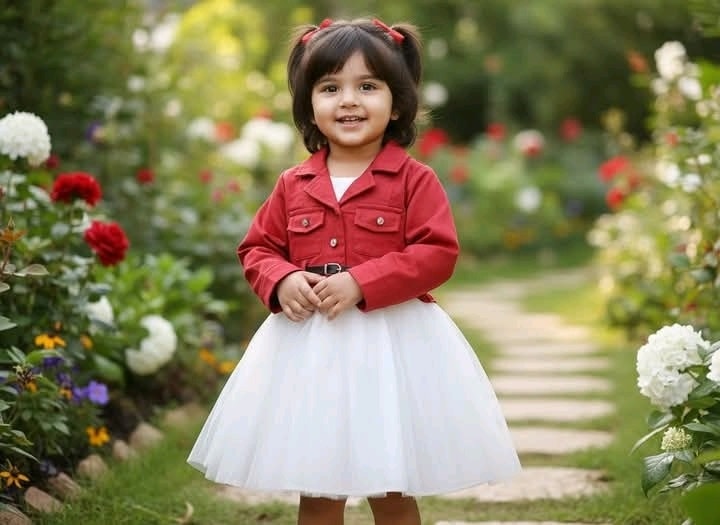 Read Color full sleeve Frock 