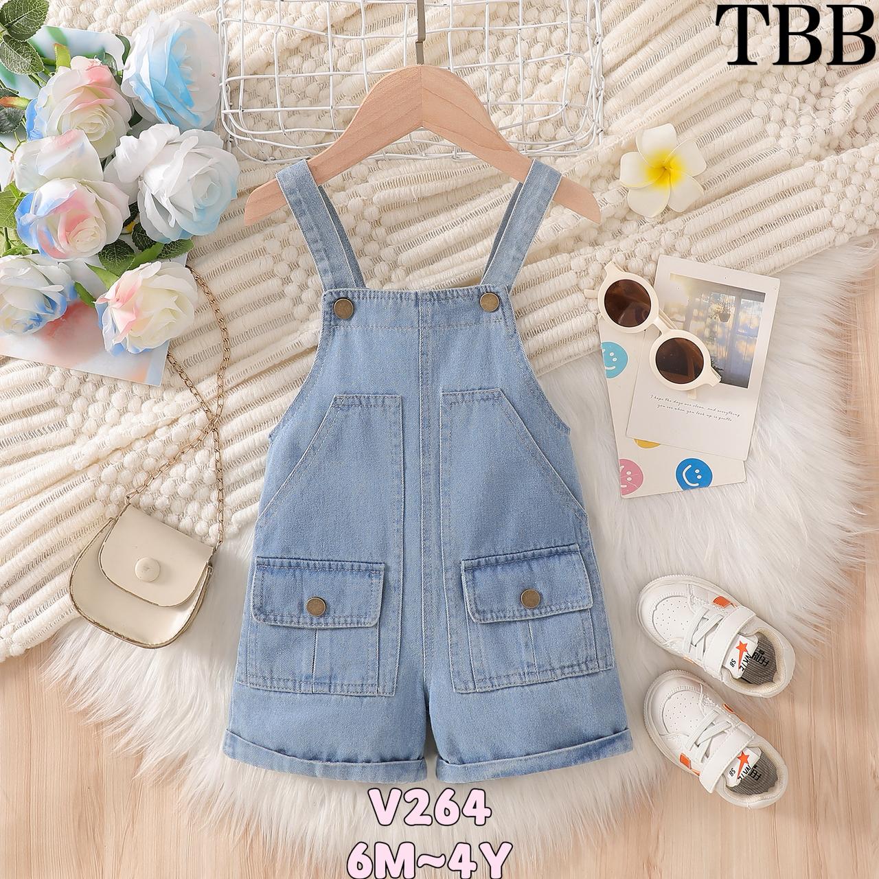 Light Blue Jeans Tank Top
